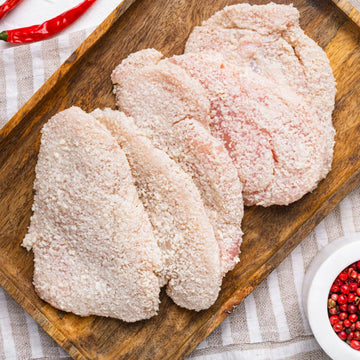 Crumbed Chicken Schnitzel