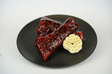 Red Wine Garlic Lamb Shanks