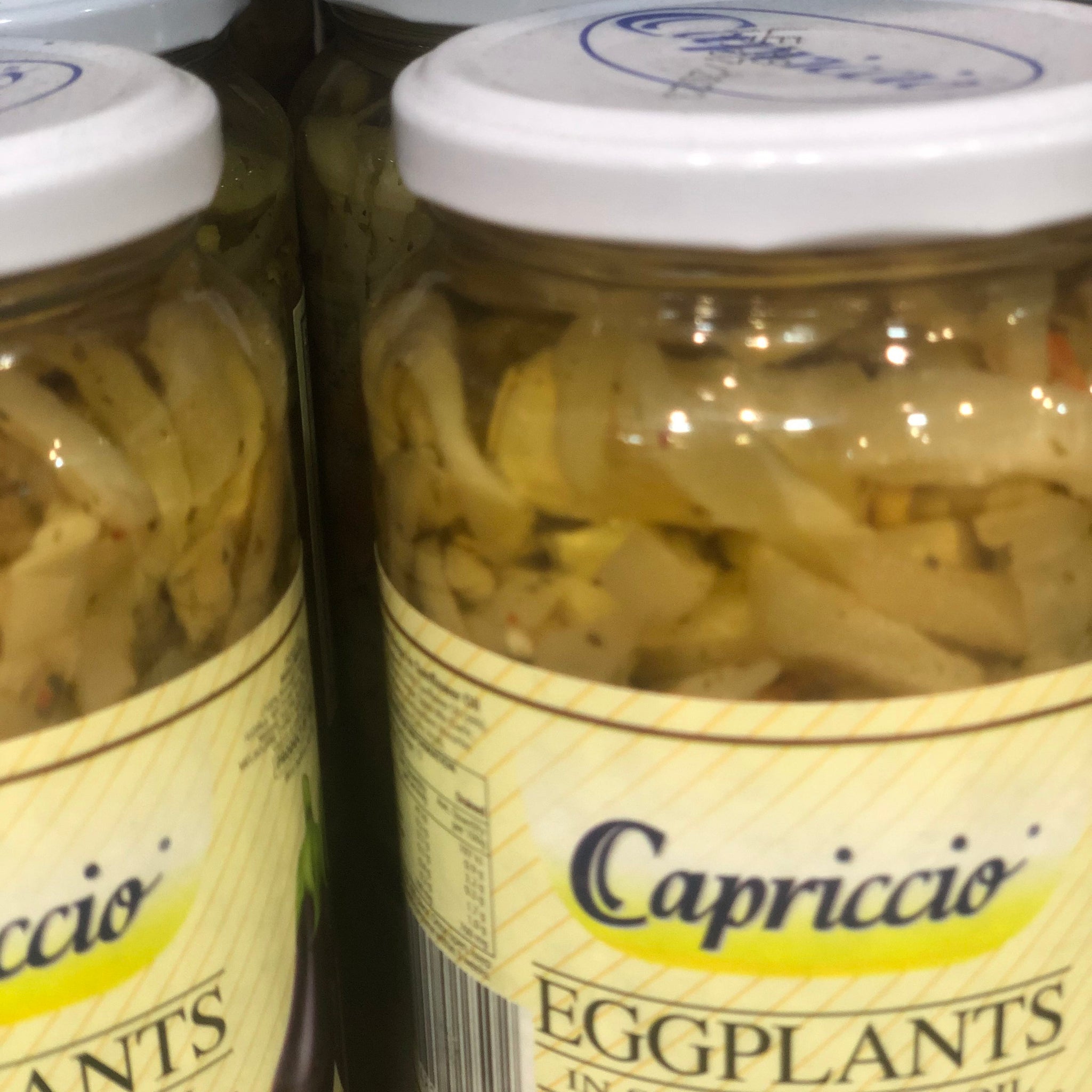 Eggplant Strips.