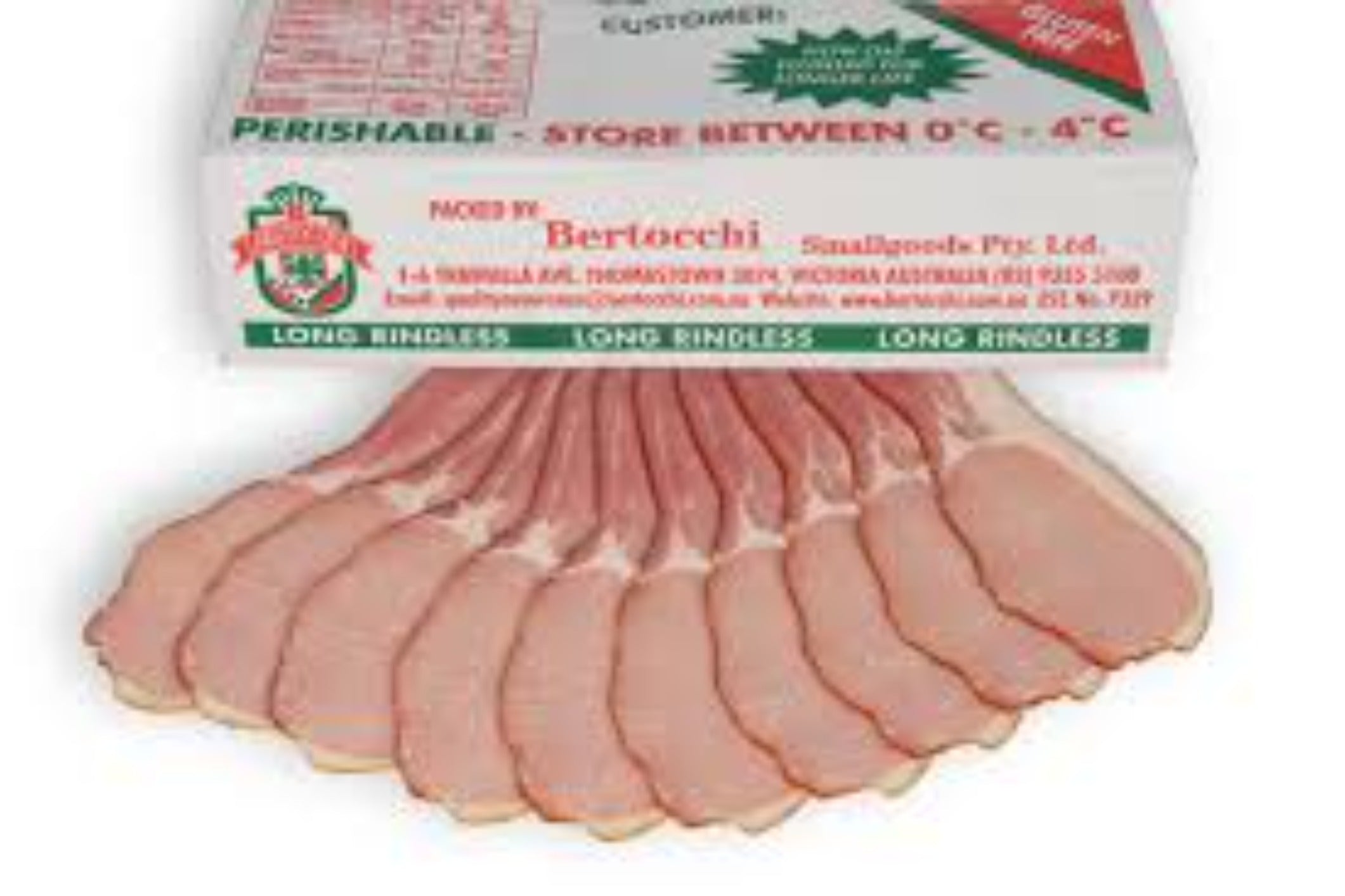 Buy Middle Bacon Rindless Rashers Online in Melbourne